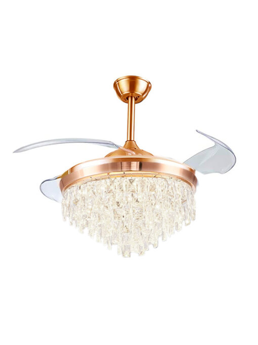 l�mpara candelabro led con ventilador 28078