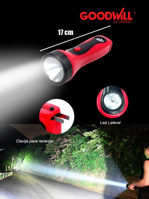linterna de led recargable 66199