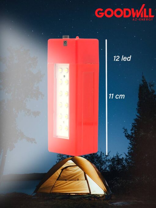 linterna led recargable para camping 68192