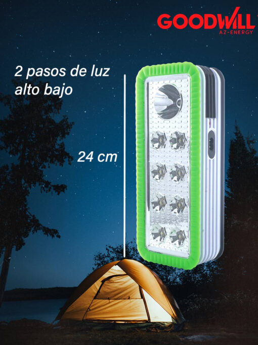 linterna led recargable para camping 68915