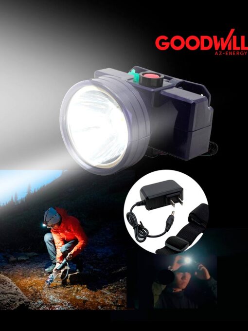 linterna minera led 69620